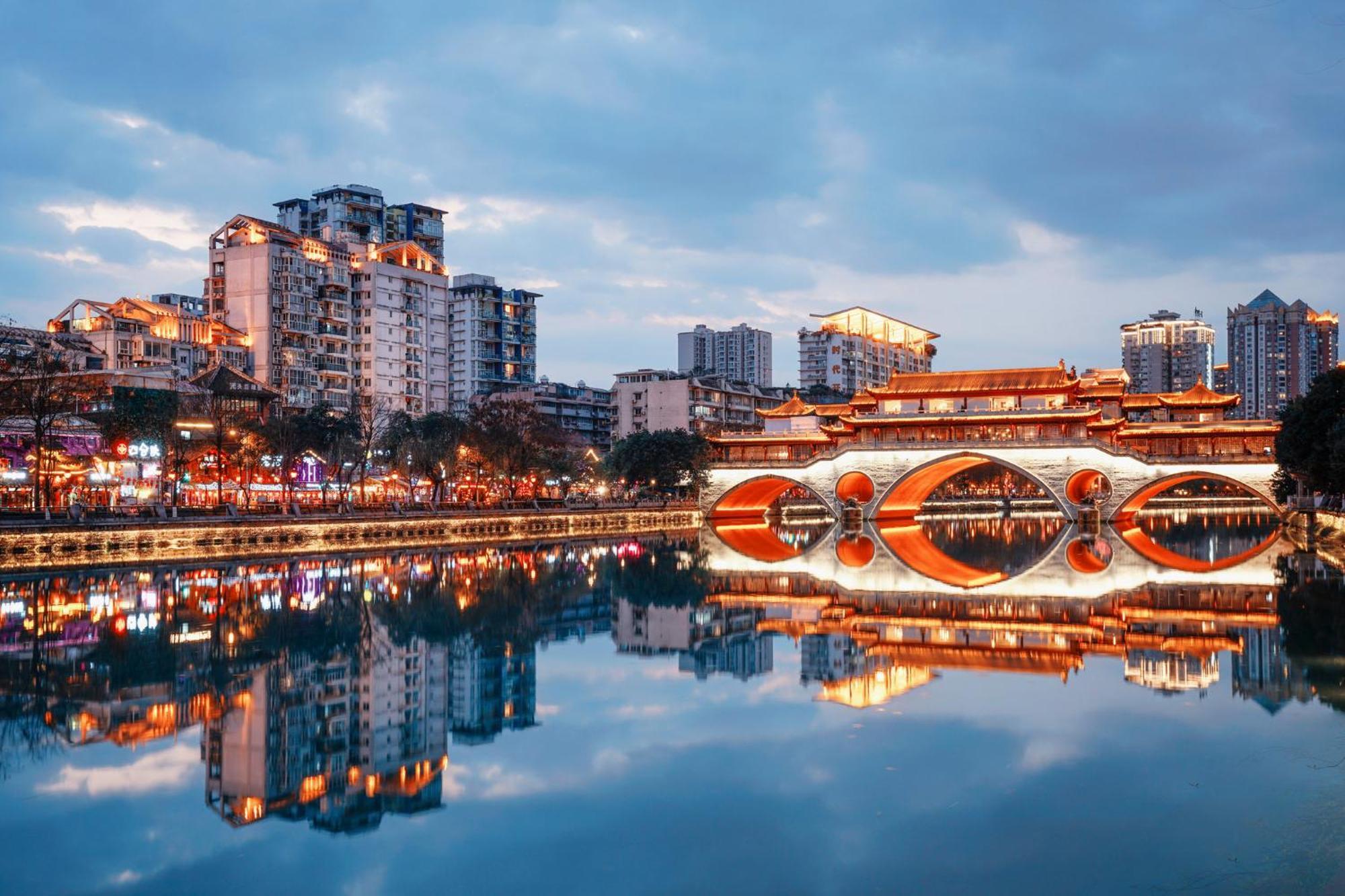 Holiday Inn Chengdu Qinhuang By Ihg Eksteriør bilde